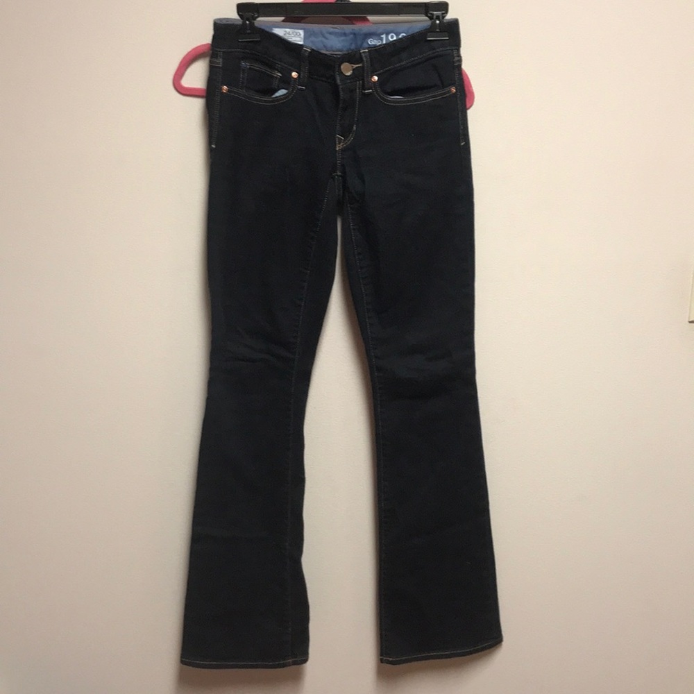 GAP Women's Boot Cut Jeans - Black